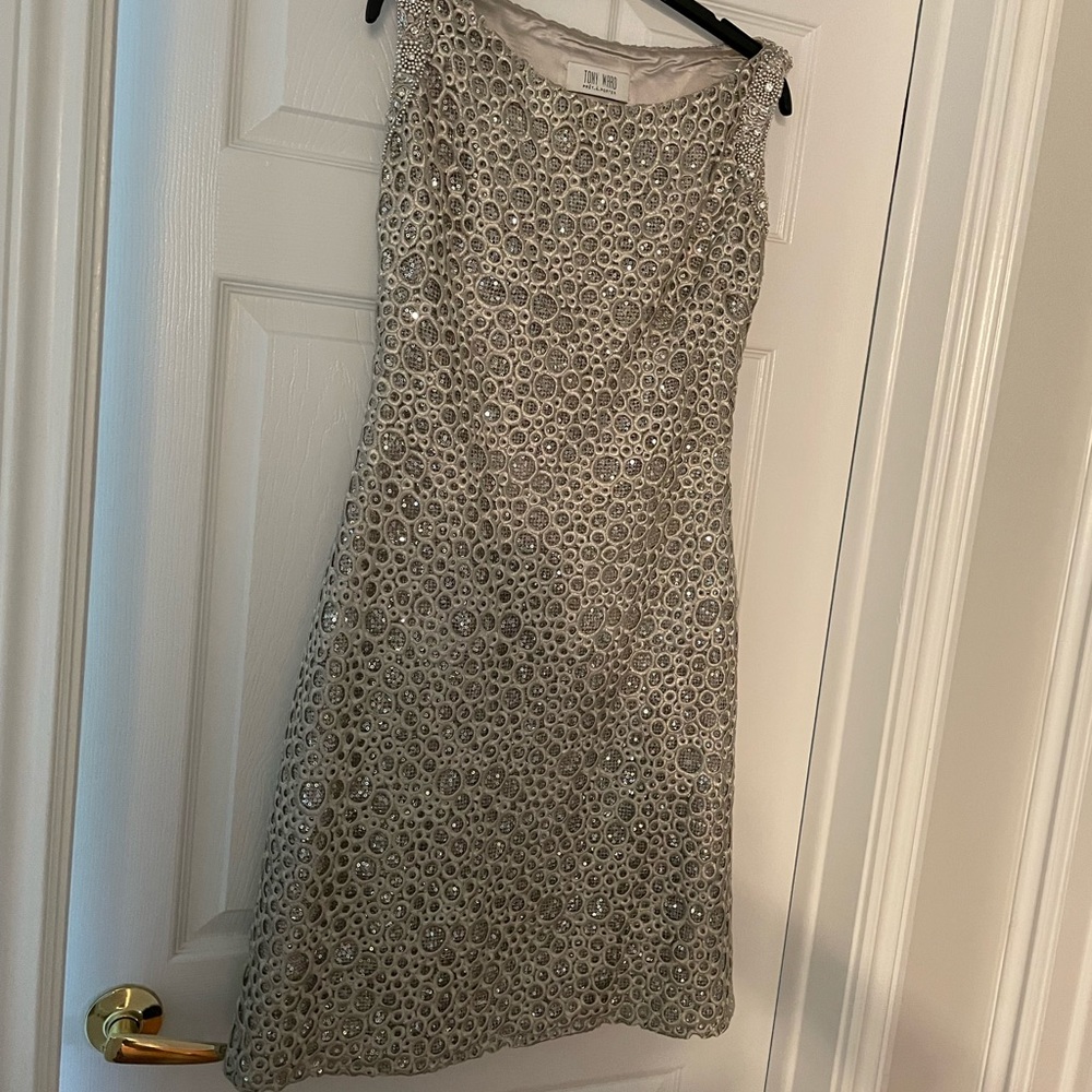 Gorgeous beige gown